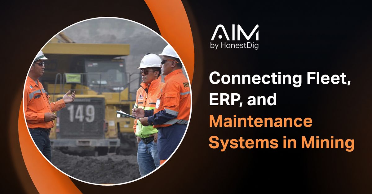 Connecting Fleet, ERP, and Maintenance Systems in Mining