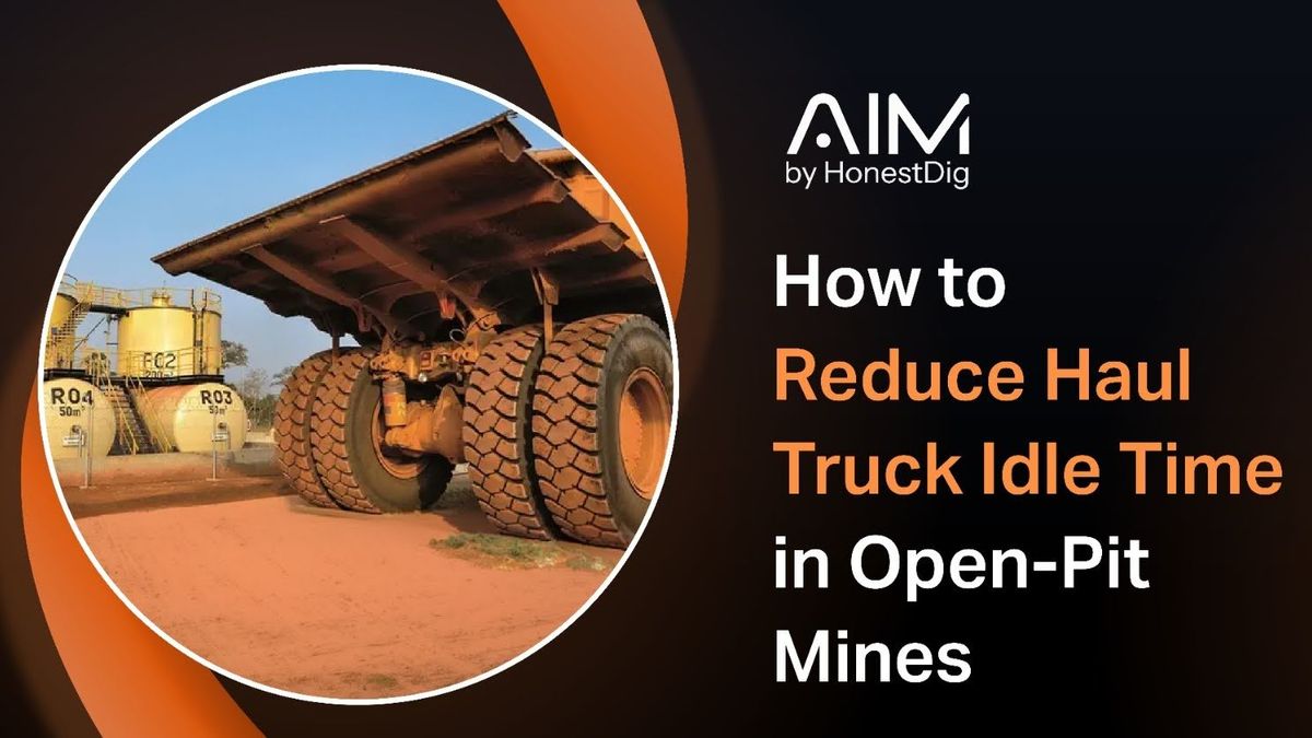 How to Reduce Haul Truck Idle Time in Open-Pit Mines