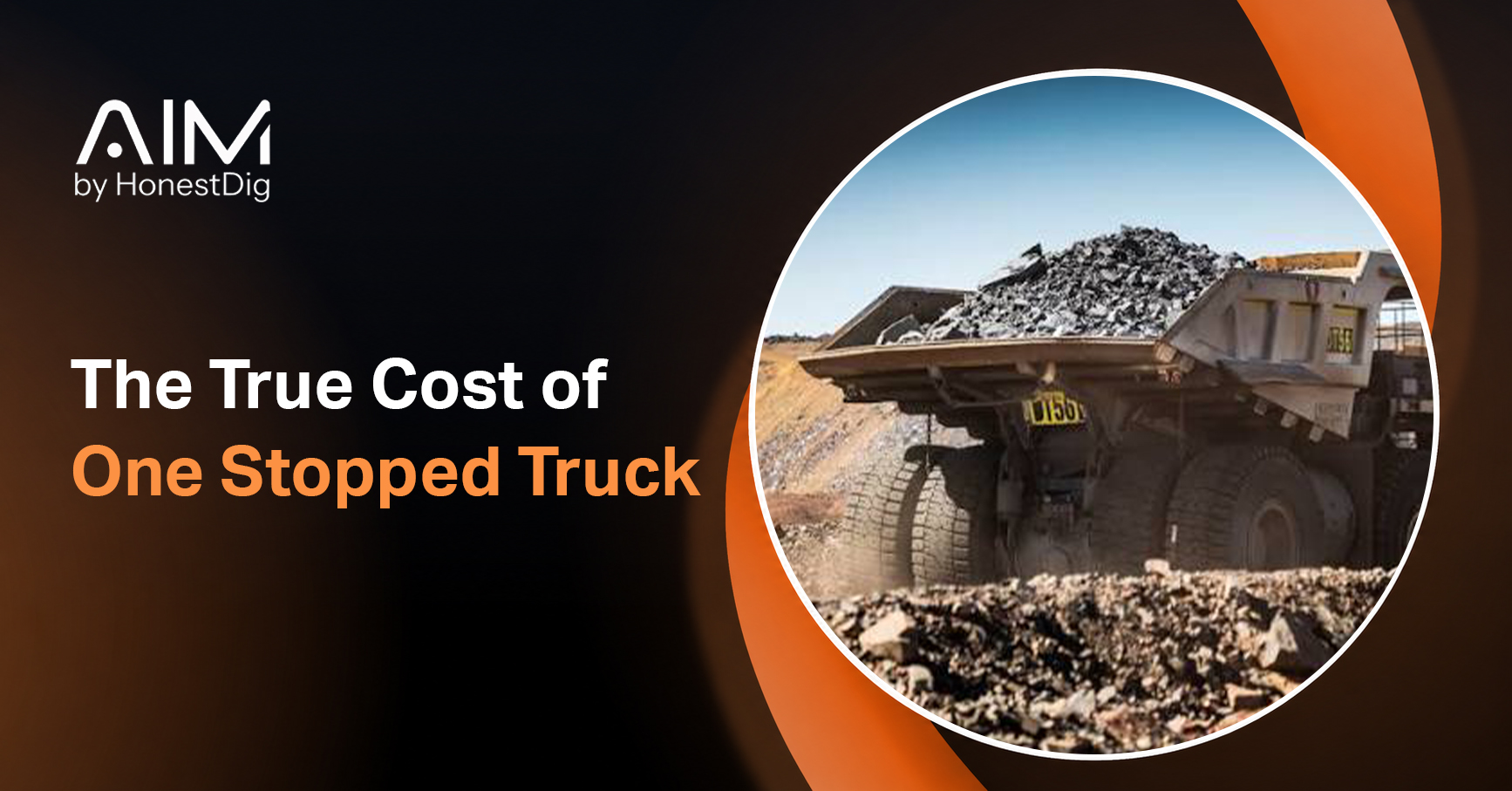 Unplanned downtime cost in mining calculated per hour, haul truck and production shift