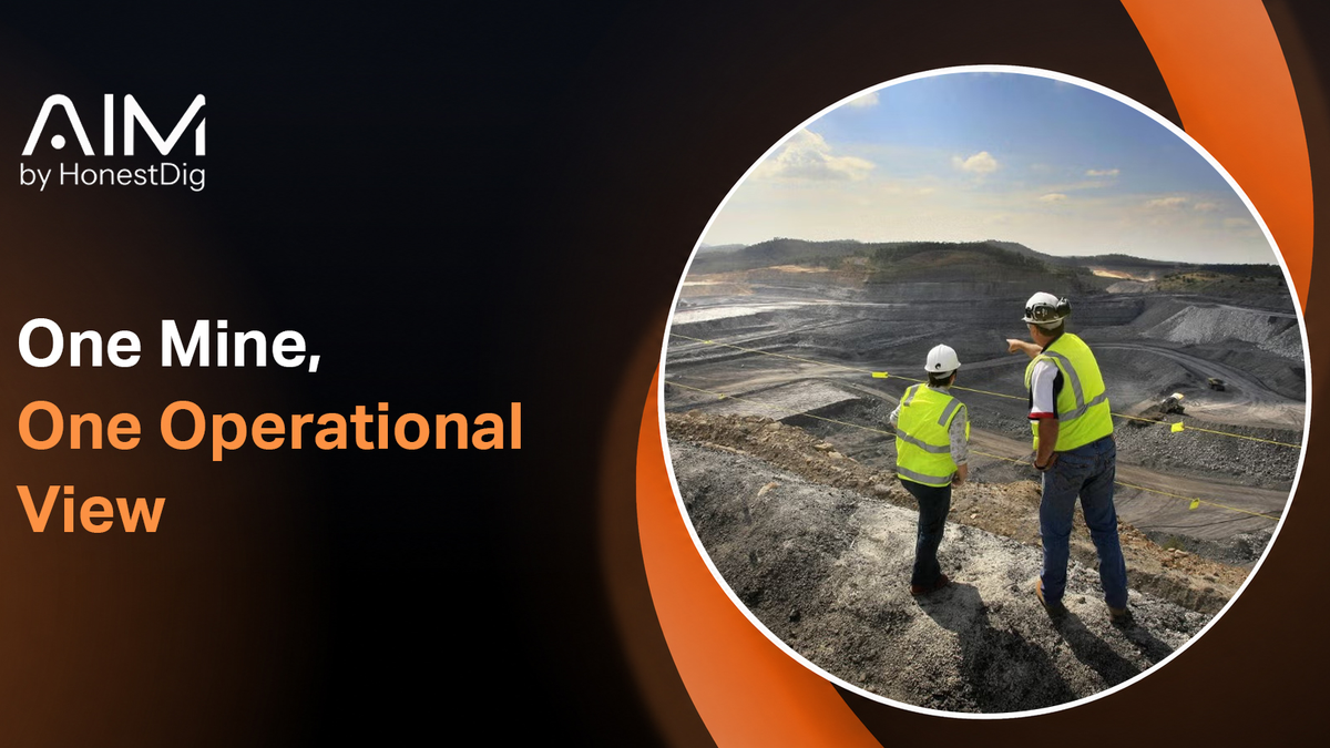Mining operations management software