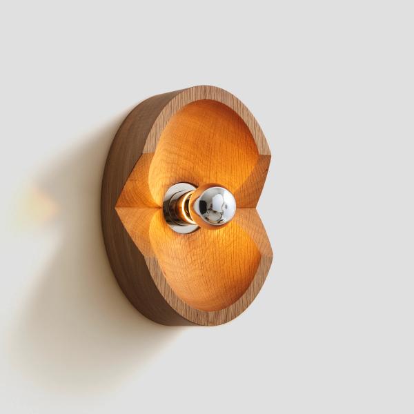 wood sconce