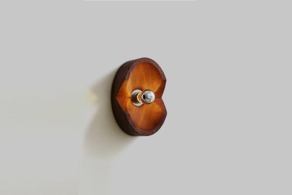 wood sconce