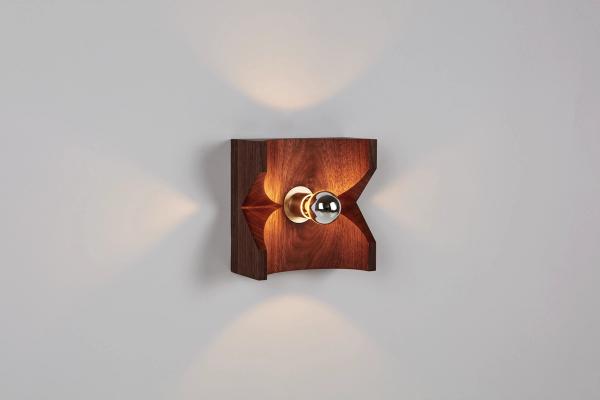 wood sconce