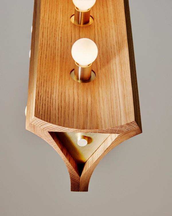 Wood pendant