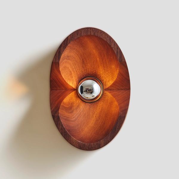 wood sconce