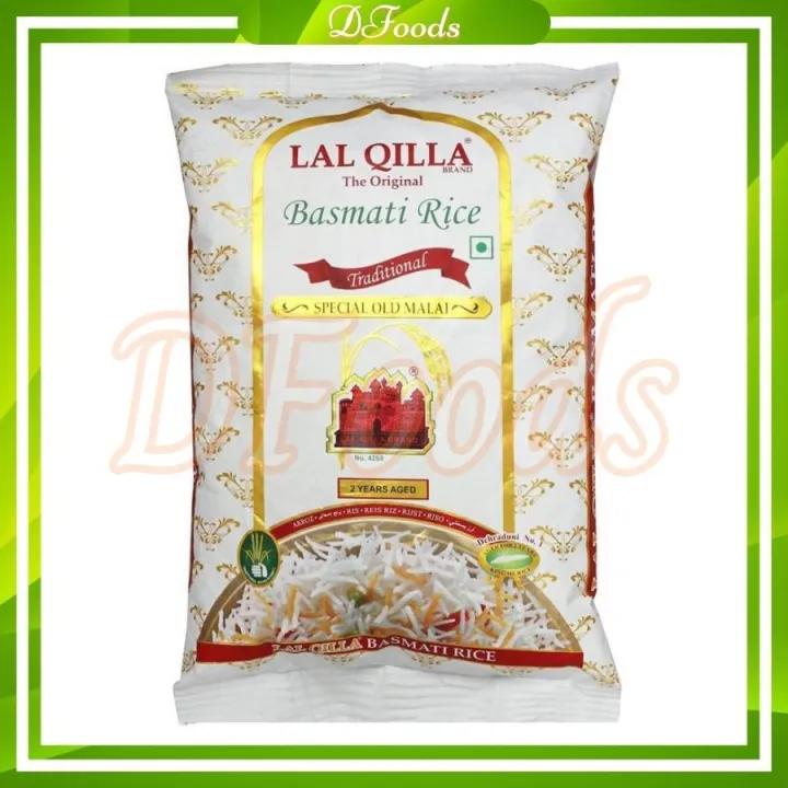 Gạo Ấn Độ Basmati Rice Lal Qilla dành cho người tiểu đường túi 1kg