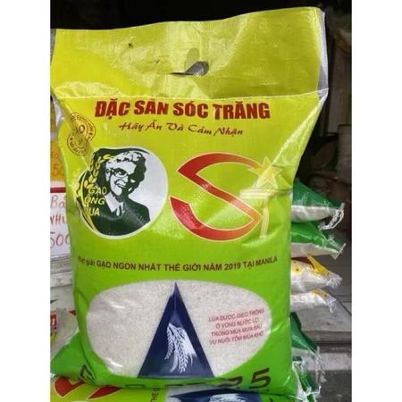 Gạo St25 nội địa lúa tôm bao 5 kí