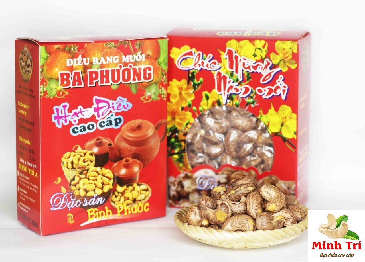 Hạt Điều Rang Muối Hộp Giấy 500g