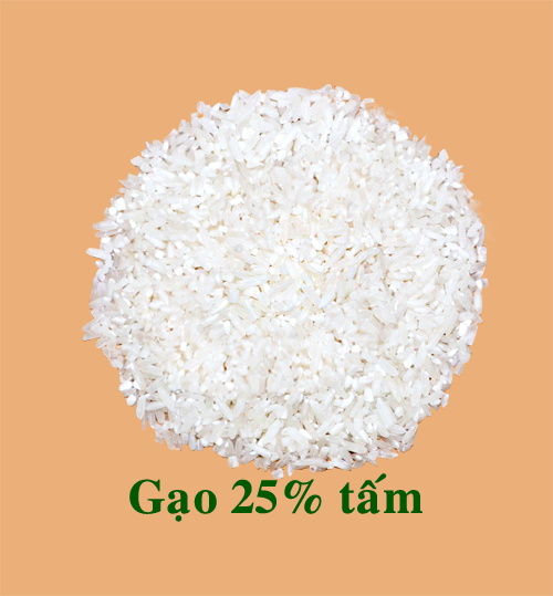 Gạo 25% tấm