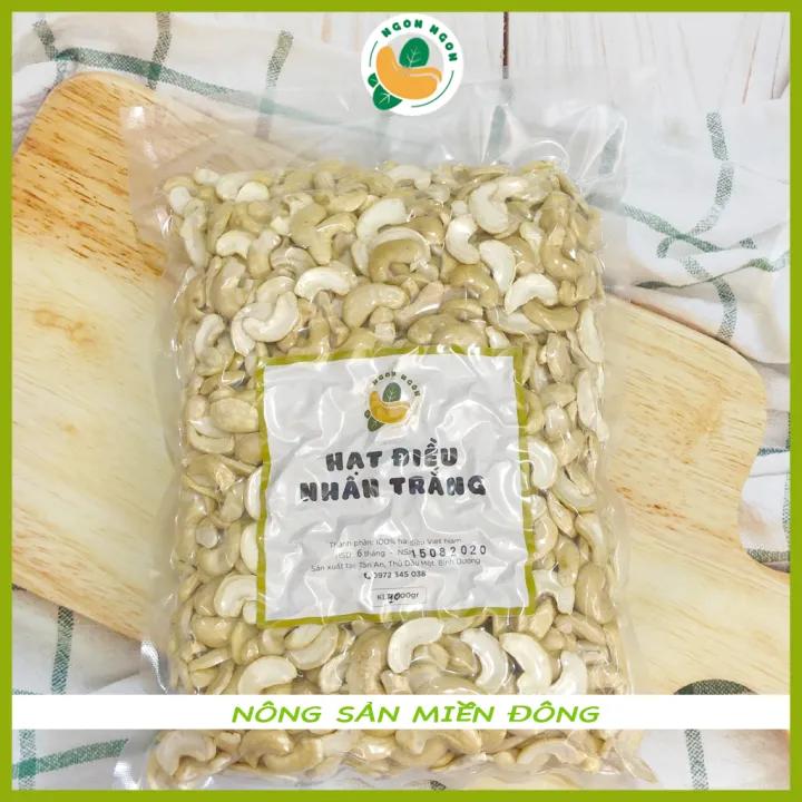 1kg Hạt điều tươi vỡ đôi