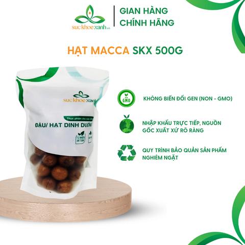 Hạt Macca nứt vỏ nhập khẩu từ Úc, Túi 500g