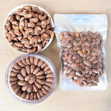 1kg Hạt Điều Rang Muối (380-410 Hạt/Kg) Xếp Hộp. Có Hồ Sơ Công Bố, Xuất Hóa Đơn Công Ty