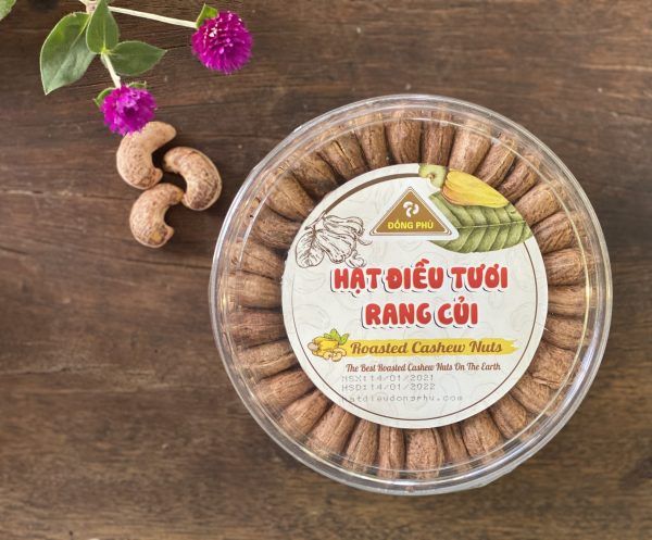 HẠT ĐIỀU A CỒ – HỘP NHỰA TRÒN 500g