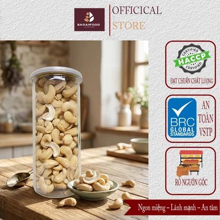 Hạt Điều Nhân Trắng Sấy Chín (Tách Vỏ Lụa) – Giòn, Béo Ngậy, Tiện Lợi Mỗi Ngày, Tốt Cho Sức Khoẻ