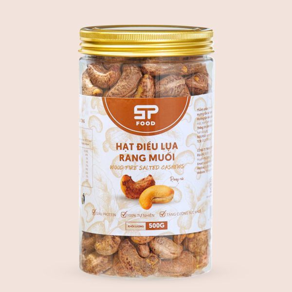 Hạt Điều Lụa Rang Muối (Cao Cấp) 500g