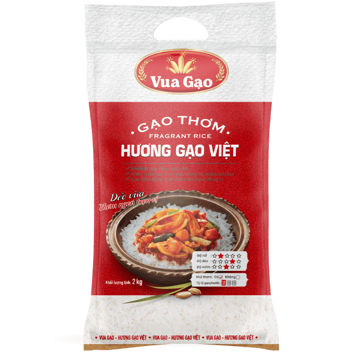 Gạo Hương Gạo Việt Túi 2kg