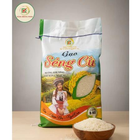 Gạo Séng Cù hạt dài - Tinh Hoa Từ Ruộng Bậc (5KG)