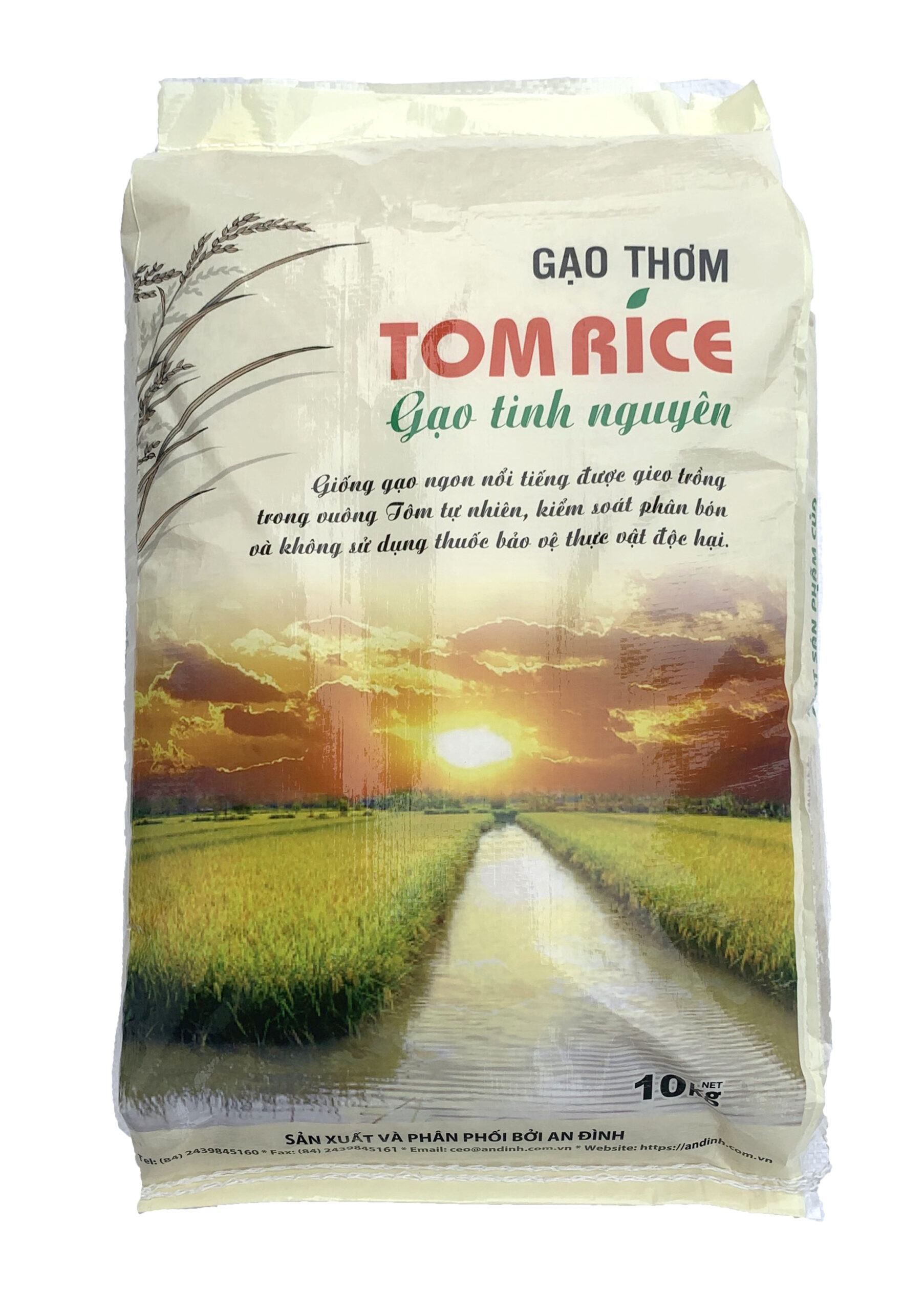 Gạo thơm Tomrice – 10kg