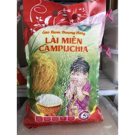 Gạo Lài Miên túi 5kg dẻo vừa mềm cơm