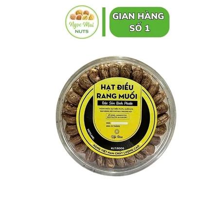 Hạt điều rang muối xếp hoa 500g
