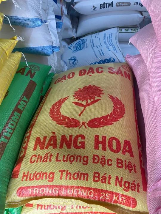 Gạo nàng hoa đặc sản Long An