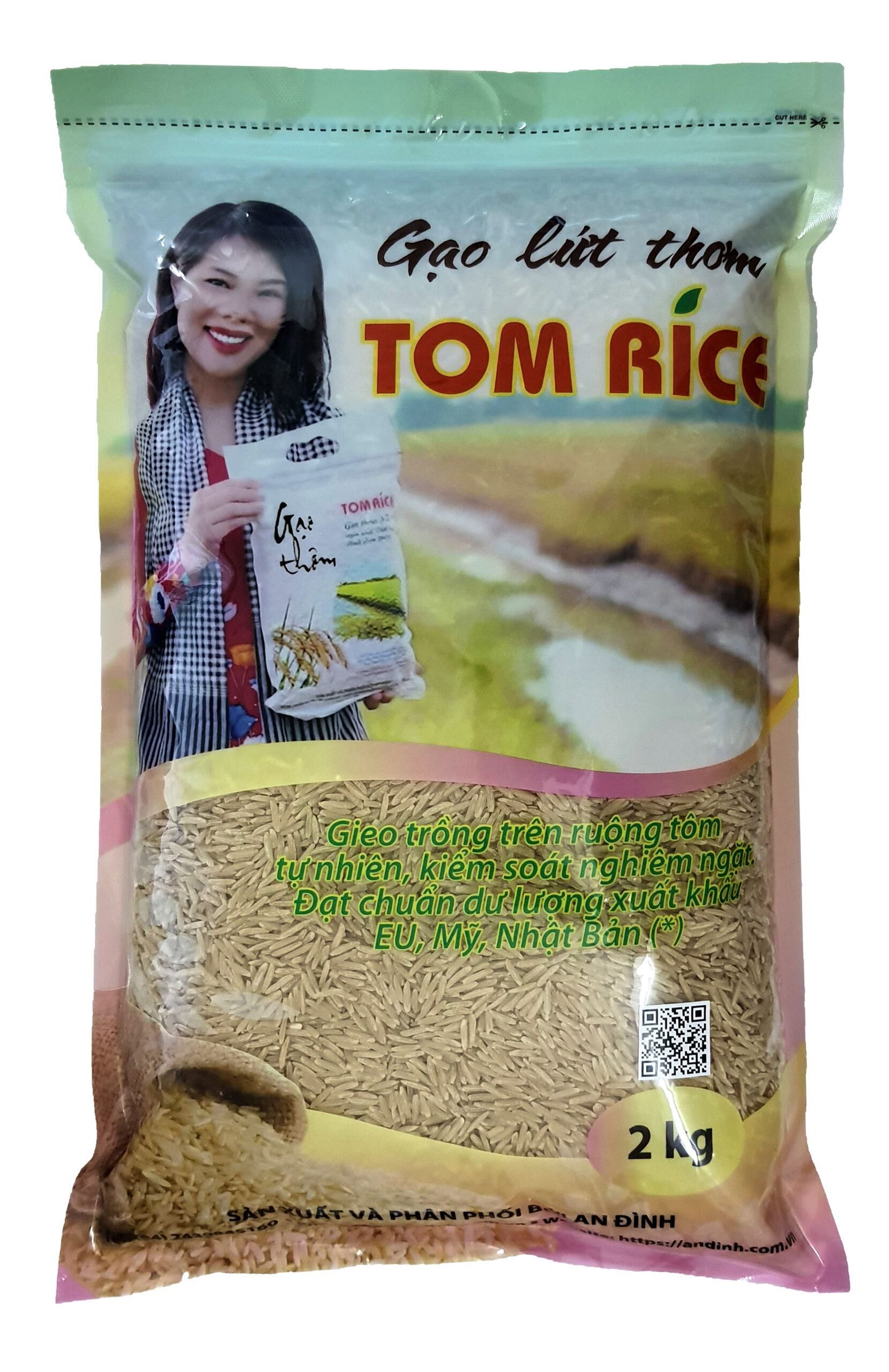 Gạo lứt thơm Tomrice – ST24