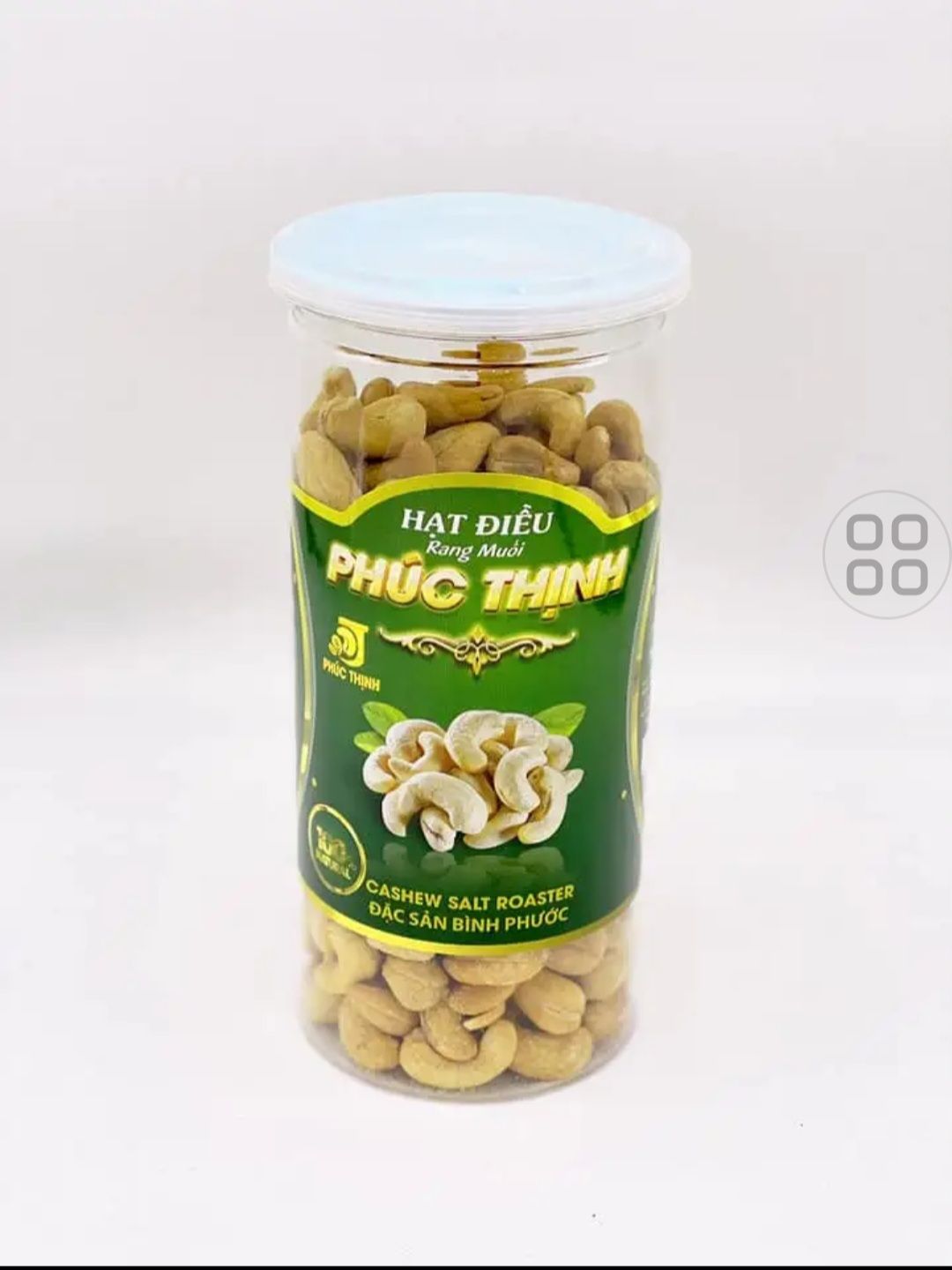 HẠT ĐIỀU RANG MUỐI BÓC VỎ LỤA  LOẠI 1 ĐÓNG HŨ 500G