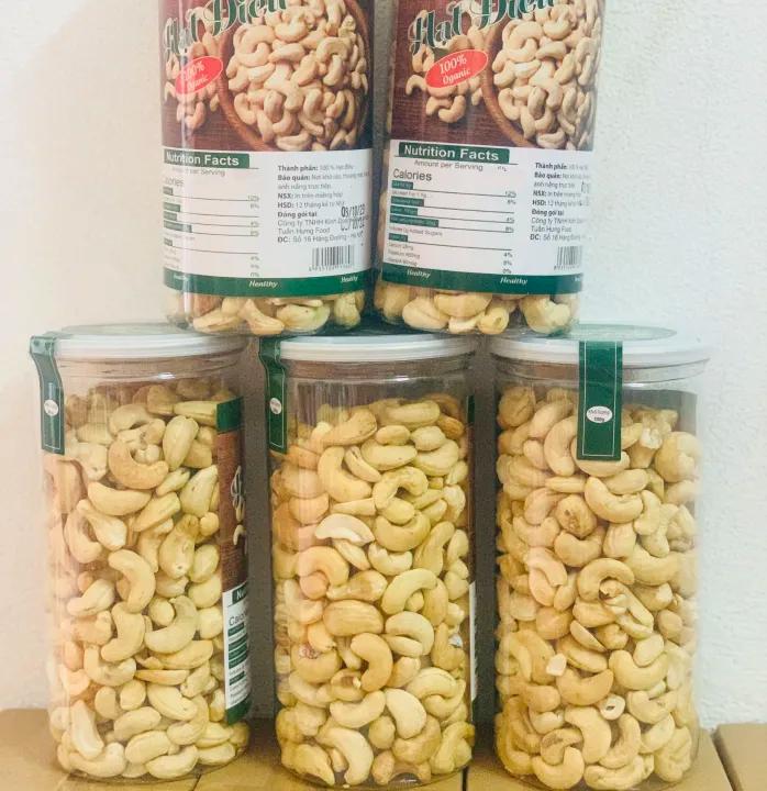500G HẠT ĐIỀU VIP rang muối đã tách vỏ, hạt điều bình phước, hạt điều rang muối loại 1 thơm ngon giòn tan-DNV
