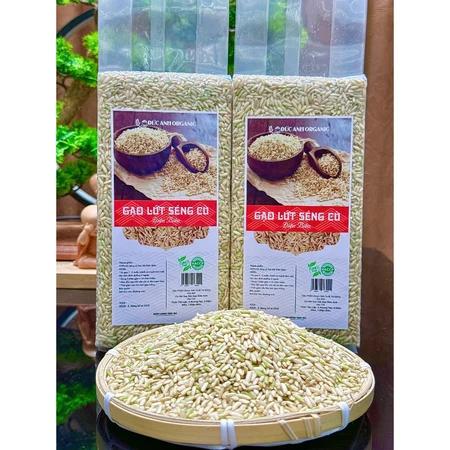 Gạo lứt séng cù dài Điện Biên 1kg hút chân không