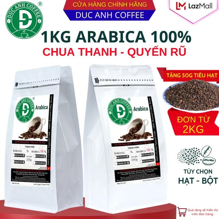 1KG Cà Phê Rang Mộc Arabica DUC ANH COFFEE