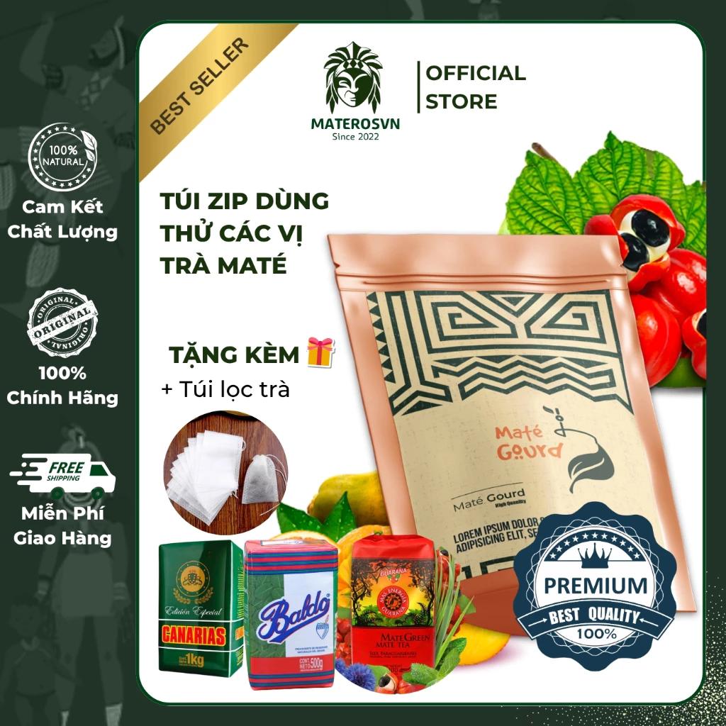 Trà Yerba Mate Nam Mỹ CANARIAS | BALDO | REI VERDE..- Vị Truyền Thống Premium - Túi Chiết Lẻ 100gr, 200gr