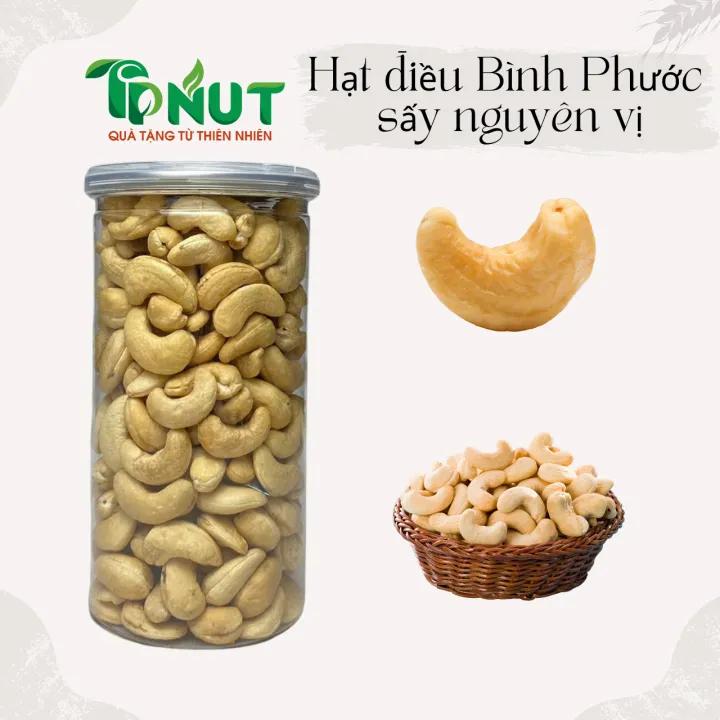 500g Hạt điều sấy nguyên vị không muối TPNut