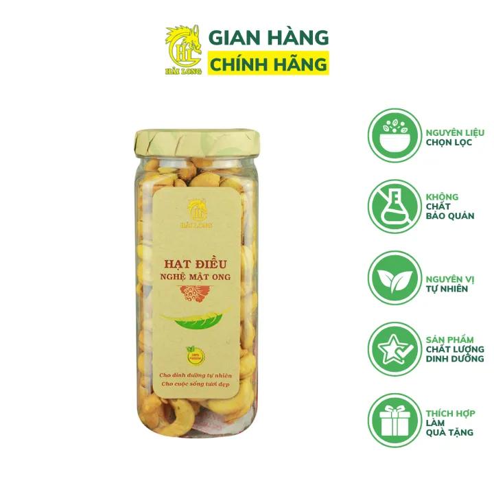 Hạt Điều Nghệ Mật Ong Nguyên Liệu Truyền Thống Làm Đẹp Da Cho Phụ Nữ Hỗ Trợ Cho Người Muốn Giảm Cân 250g