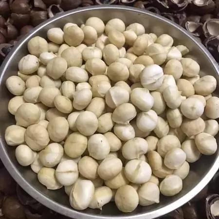 NHÂN HẠT MACCA ĐĂK LĂK - VỠ ĐÔI (SẤY CHÍN) hạt mac ca