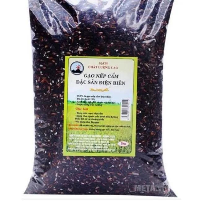 2kg gạo nếp cẩm ( gạo quê - sạch)