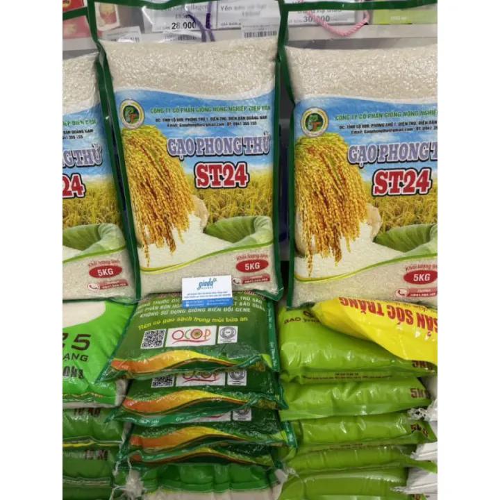 Gạo còn cám ST24 5Kg