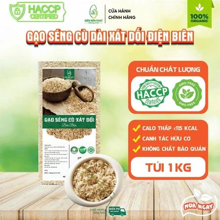 Gạo Séng Cù Hạt Dài Điện Biên Xát Dối