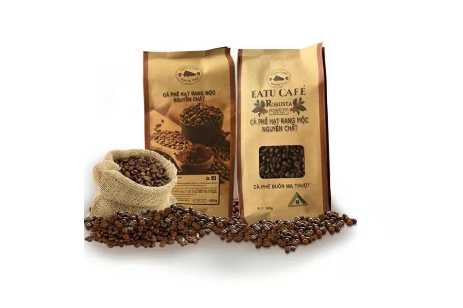 Cà Phê Robusta Rang Mộc – Tinh Hoa Nguyên Bản Của Hạt Cà Phê Việt