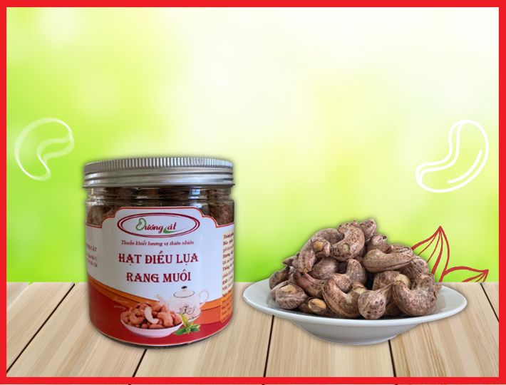 Hạt điều lụa rang muối 165g