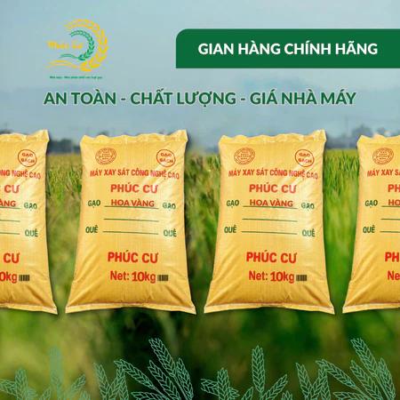 Gạo Phúc Cư | 40KG Gạo Nếp Cái Hoa Vàng (NẾP BẮC 3,5 THÁNG TUỔI) Dẻo Thơm Chuẩn Gạo Quê Nấu Xôi Làm Bánh