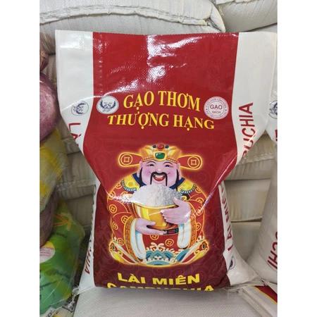 10kg gạo lài miên ông địa Tết dẻo,thơm cơm VIP