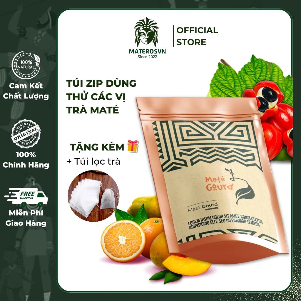 Trà Yerba Mate Nam Mỹ TARAGUI | CBSe – Vị Truyền Thống & Trái Cây - Túi Chiết Lẻ 100gr, 200gr!!