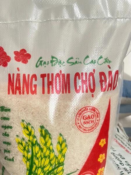 Gạo Nàng Thơm Chợ Đào Túi 5Kg, Gạo Nàng Thơm, Gạo Nàng Hương-Vụ Mới Dẻo Nhiều Vị Ngọt Thơm Cơm