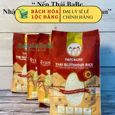 Nếp Thái BaBe - NBB01 - Nếp Thái Loại 1 Chính Hãng Siêu Ngon Dẻo - Nếp Gói Bánh Tét