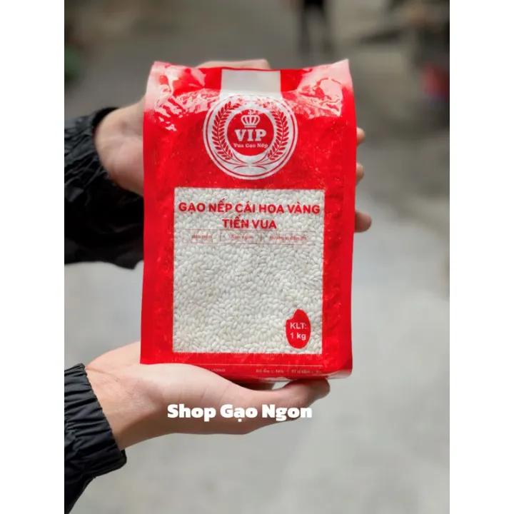 [Hoả Tốc] 5KG GẠO NẾP CÁI HOA VÀNG - DẺO , THƠM , NGỌT DIU - GẠO ĐỒ XÔI , LÀM BÁNH