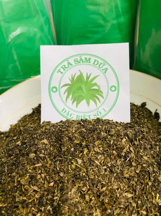 Trà Sâm Dứa 1Kg – Trà Ướp Hương Sâm Dứa Dạng Trà Nát, Chuyên Dùng Pha Quán Thơm Ngon Giúp Tiết Kiệm Chi Phí