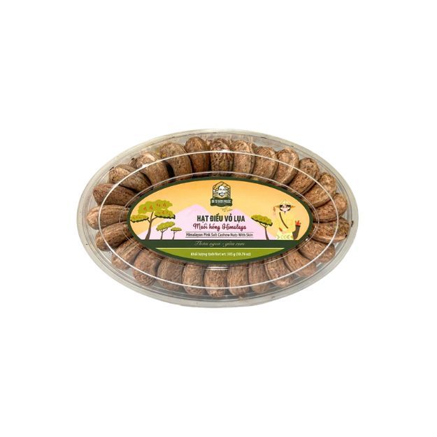 Hạt điều rang muối – Hạt điều vỏ lụa muối hồng Himalaya 395g ( Net Wt 305g)