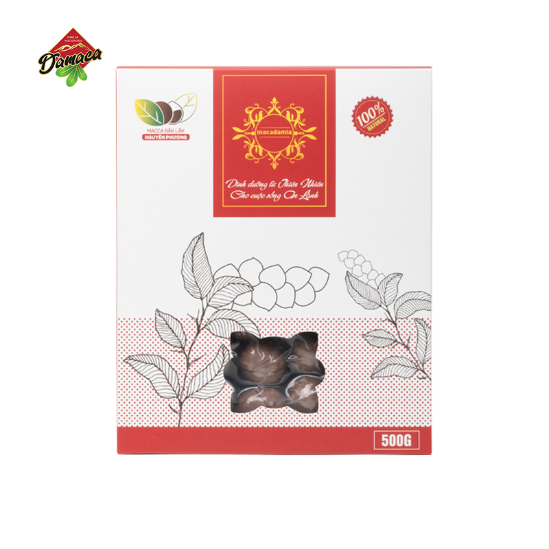 Hộp Macca Nguyên Phương loại 1 - 500g