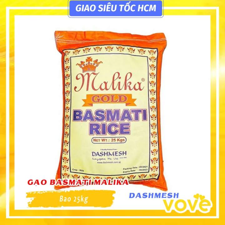 Gạo hạt dài Ấn Độ MALIKA Basmati Rice, phù hợp người tiểu đường, ăn kiêng, 25kg