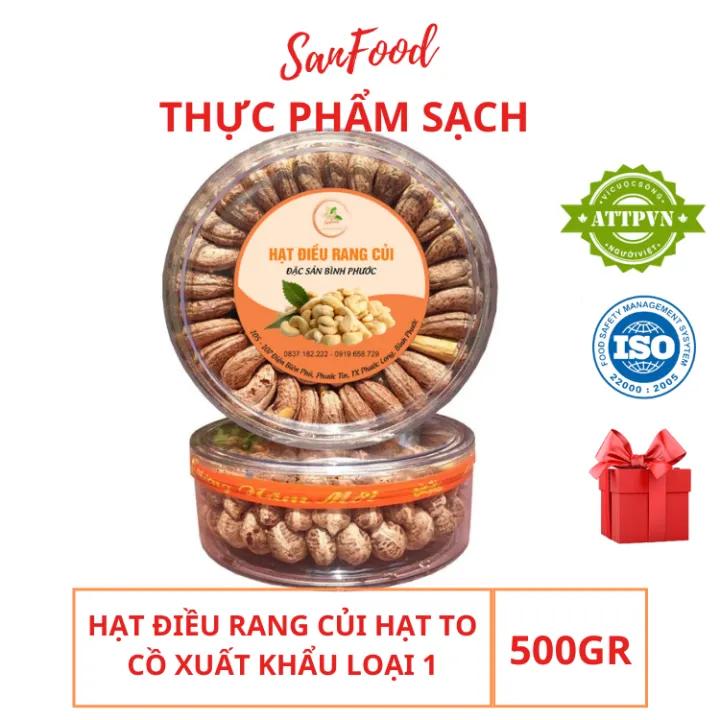 [BÌNH PHƯỚC]Hạt Điều Rang Muối Loại 1 Đặc Sản Bình Phước Hạt Cồ Giòn Tan, Thơm Ngon, Béo Ngậy